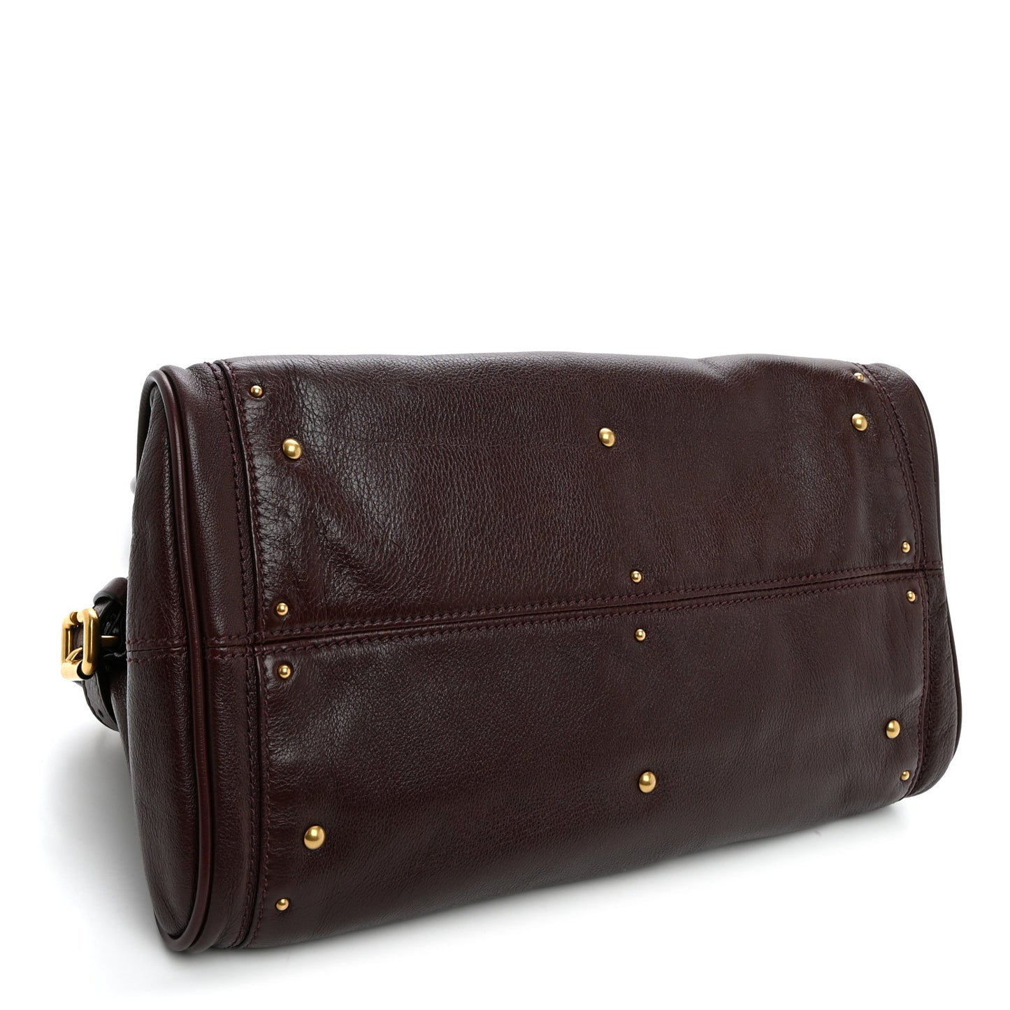 Calfskin Medium Paddington Satchel Grenat