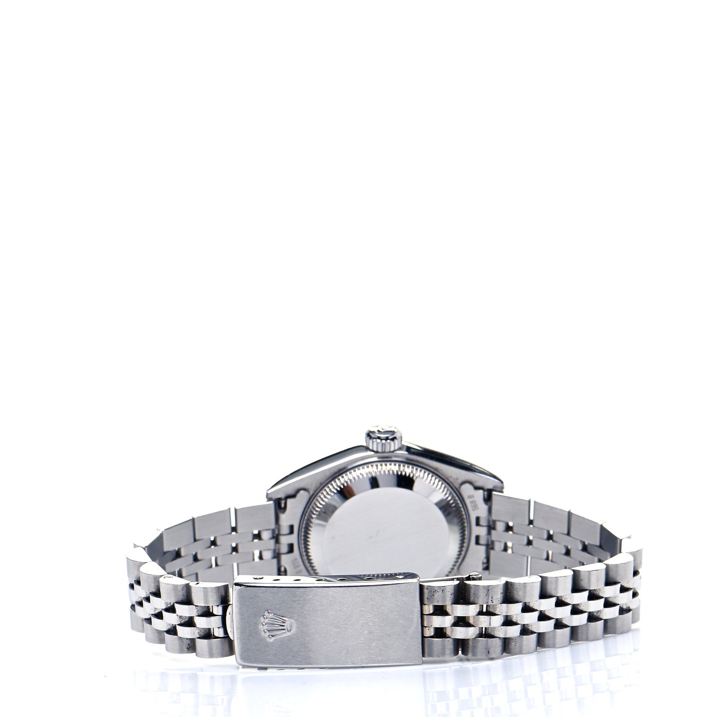 Stainless Steel 18K White Gold Diamond 26mm Oyster Perpetual Datejust Watch Silver 79174