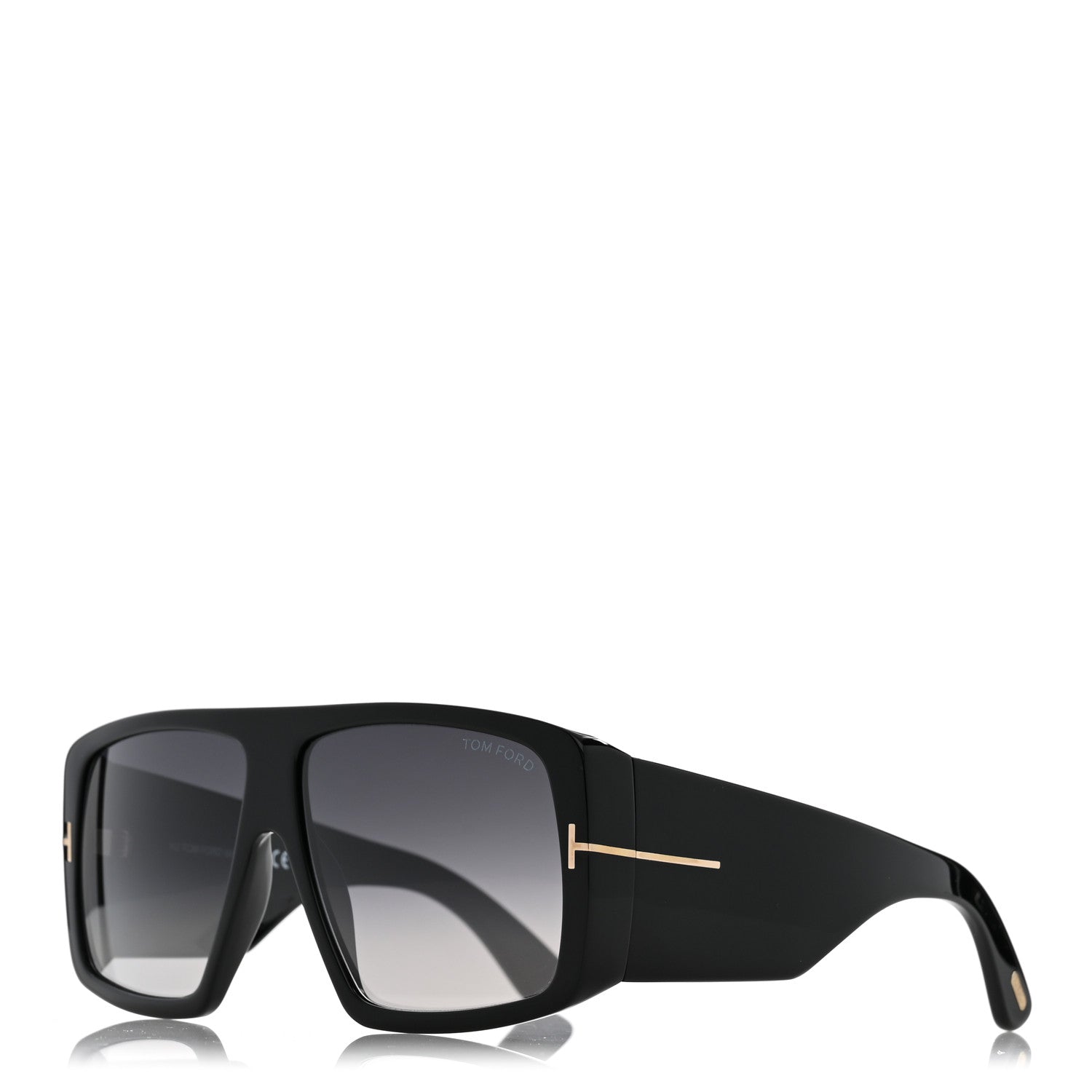 Tom Ford Raven Square Sunglasses TF1036 Black 1 of 9
