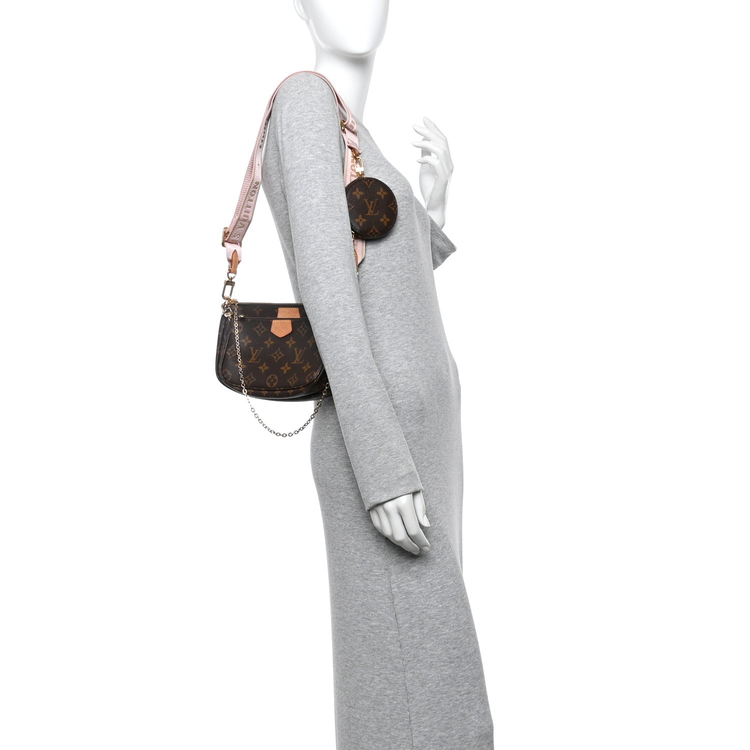 Louis Vuitton Monogram Multi Pochette Accessories Rose Clair 2 of 12