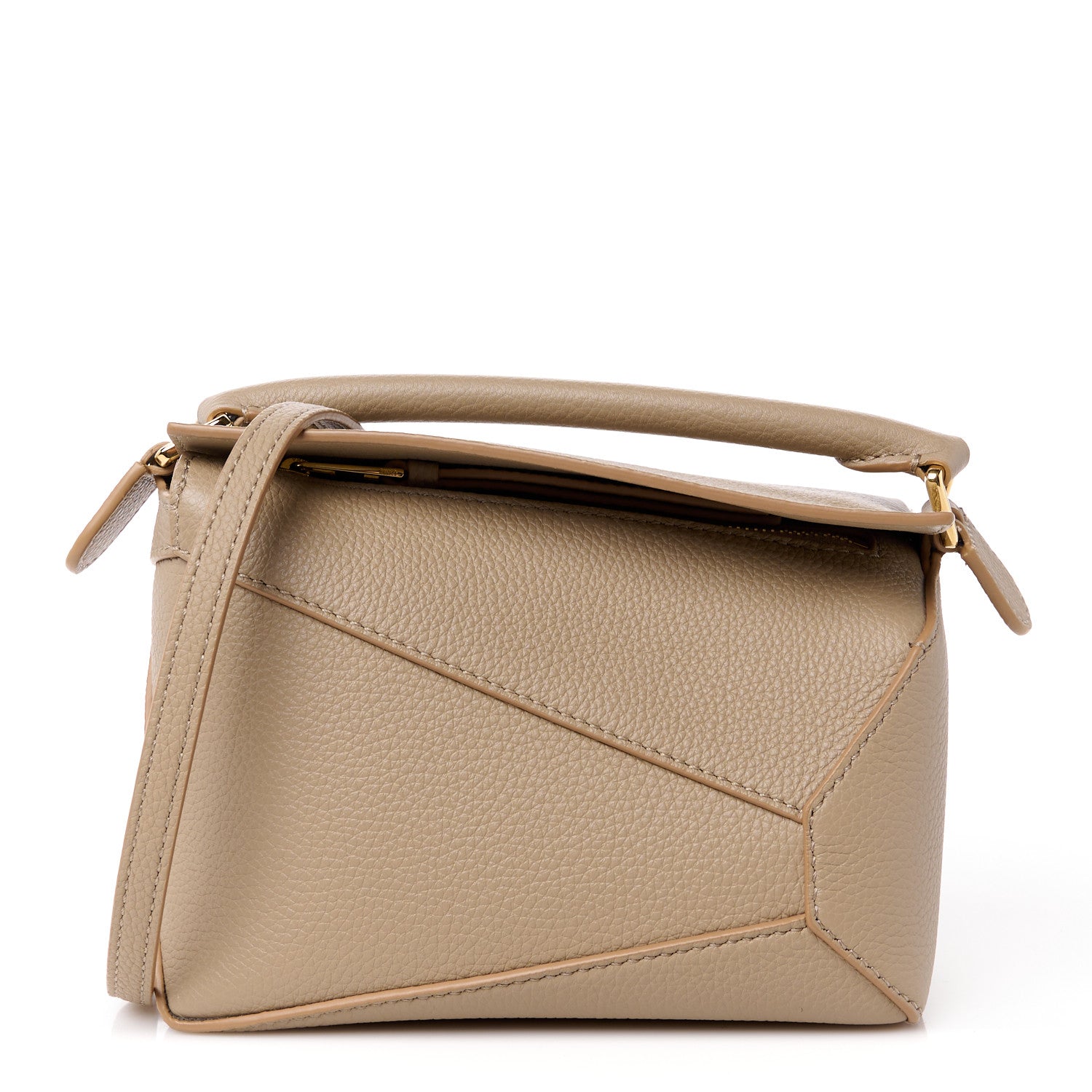 Loewe Calfskin Mini Puzzle Edge Bag Sand 1 of 10
