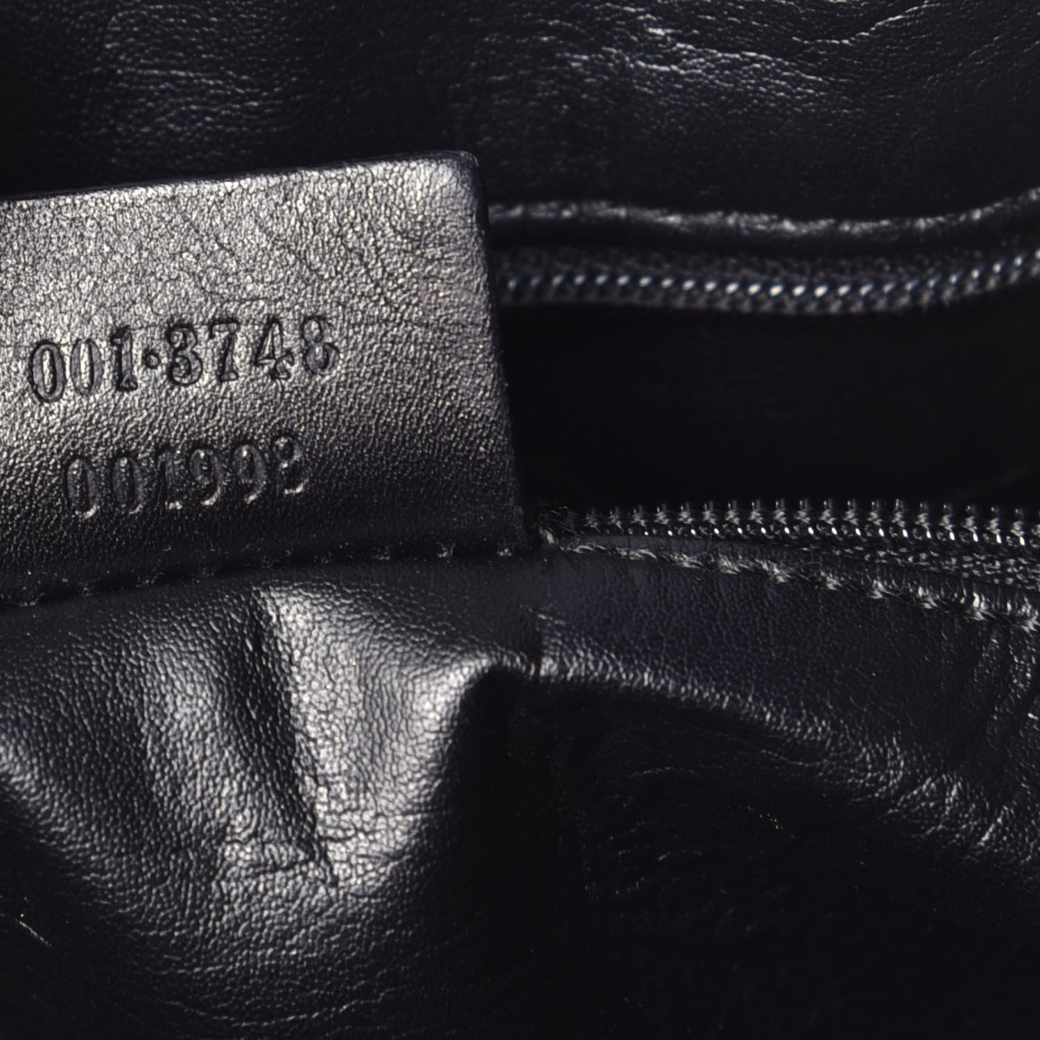 Gucci Monogram Small Drawstring Shoulder Bag Black 7 of 9