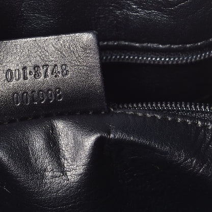 Gucci Monogram Small Drawstring Shoulder Bag Black 7 of 9