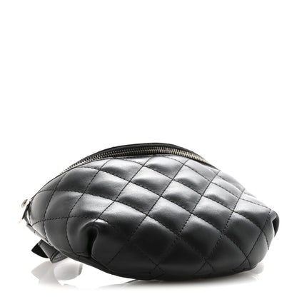 Chanel Calfskin Quilted Waist Belt Bag Black 4 of 15