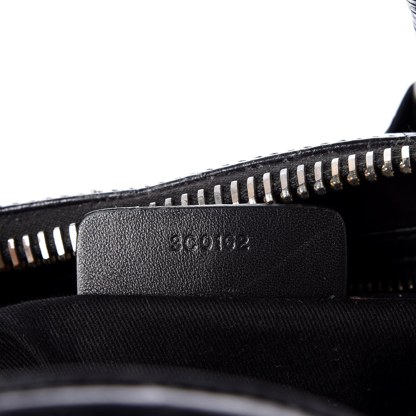 Calfskin Crocodile Embossed Medium Antigona Black