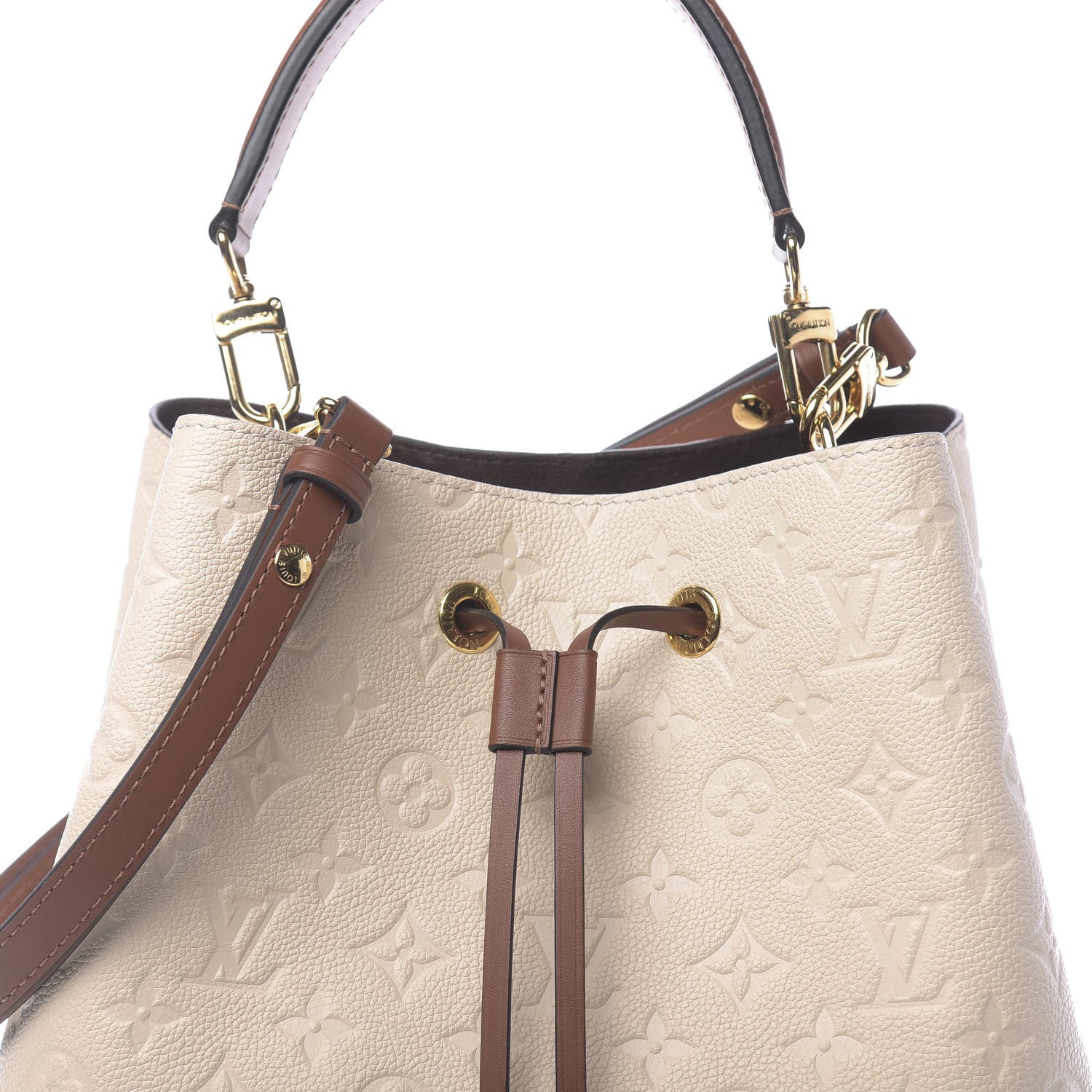 Louis Vuitton Empreinte Neonoe MM Cream 7 of 9