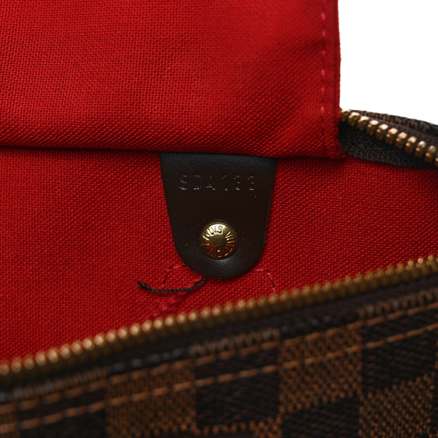 Louis Vuitton Damier Ebene Speedy Bandouliere 30 7 of 10