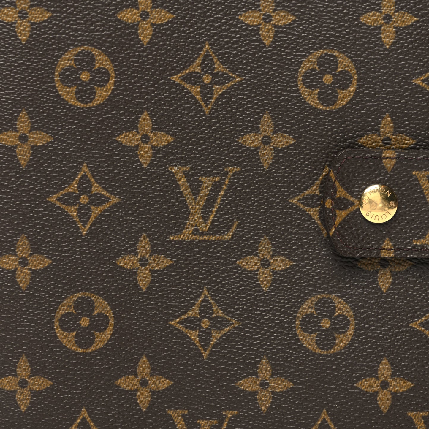 Monogram Large Ring Agenda Cover