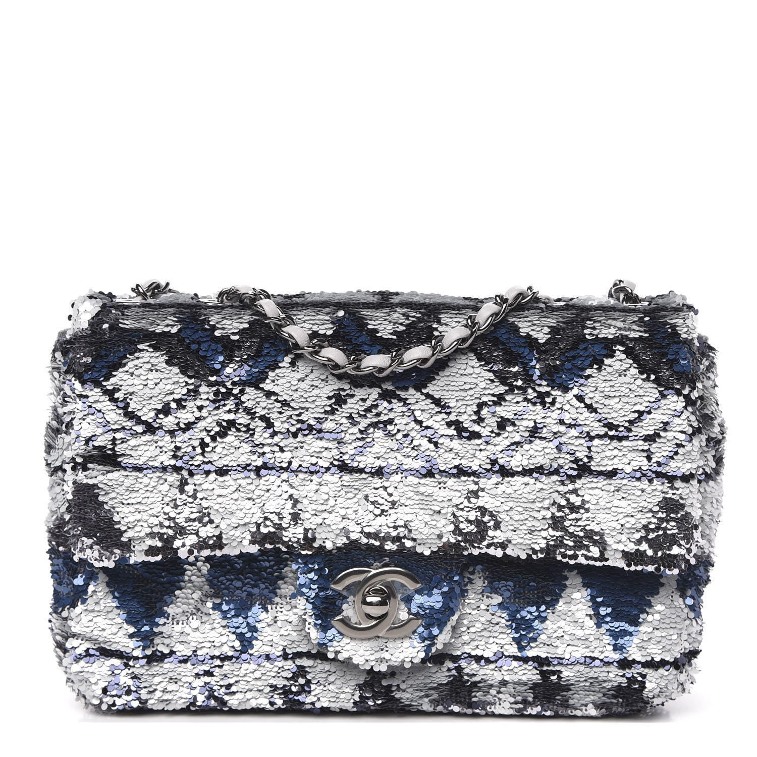 Chanel Sequin Mini Rectangular Flap Multicolor 1 of 11