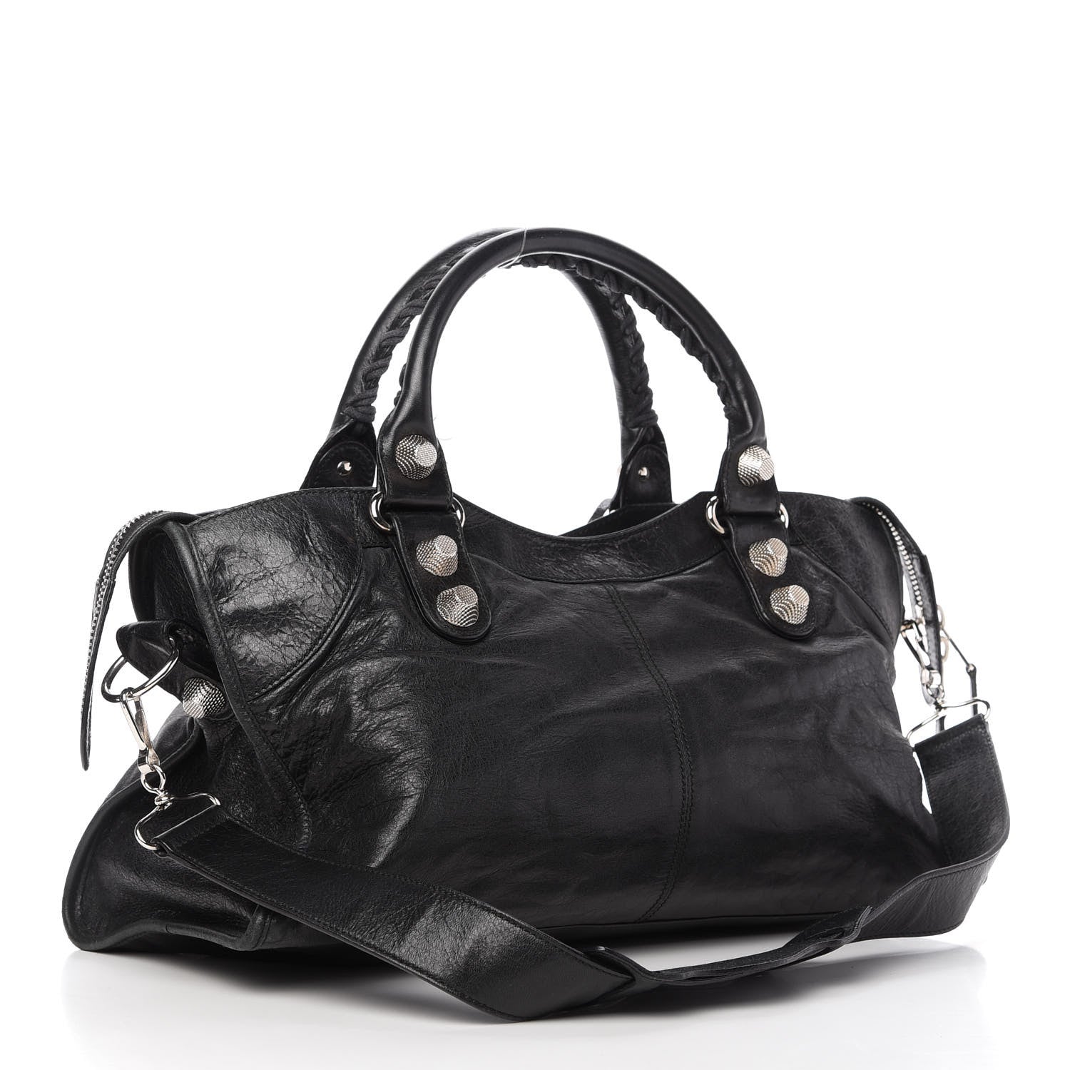 Balenciaga Agneau Giant 21 Silver Hardware Part Time Black 3 of 11