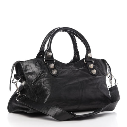 Balenciaga Agneau Giant 21 Silver Hardware Part Time Black 3 of 11