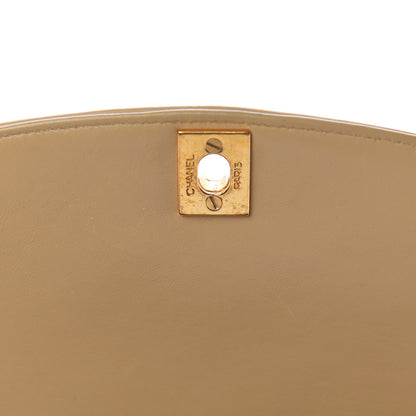 Chanel Lambskin Quilted Small Single Flap Beige 11 of 18