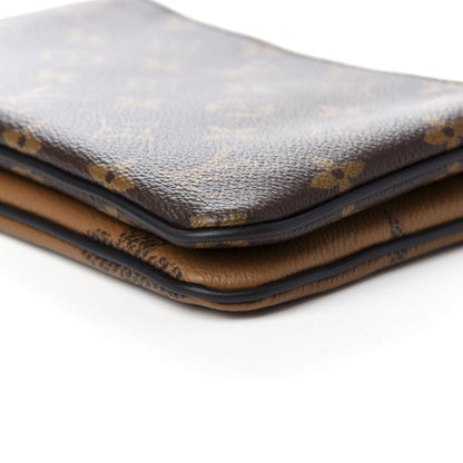 Louis Vuitton Reverse Monogram Giant Double Zip Pochette 7 of 8