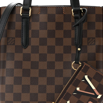 Louis Vuitton Damier Ebene Belmont PM Black 7 of 10