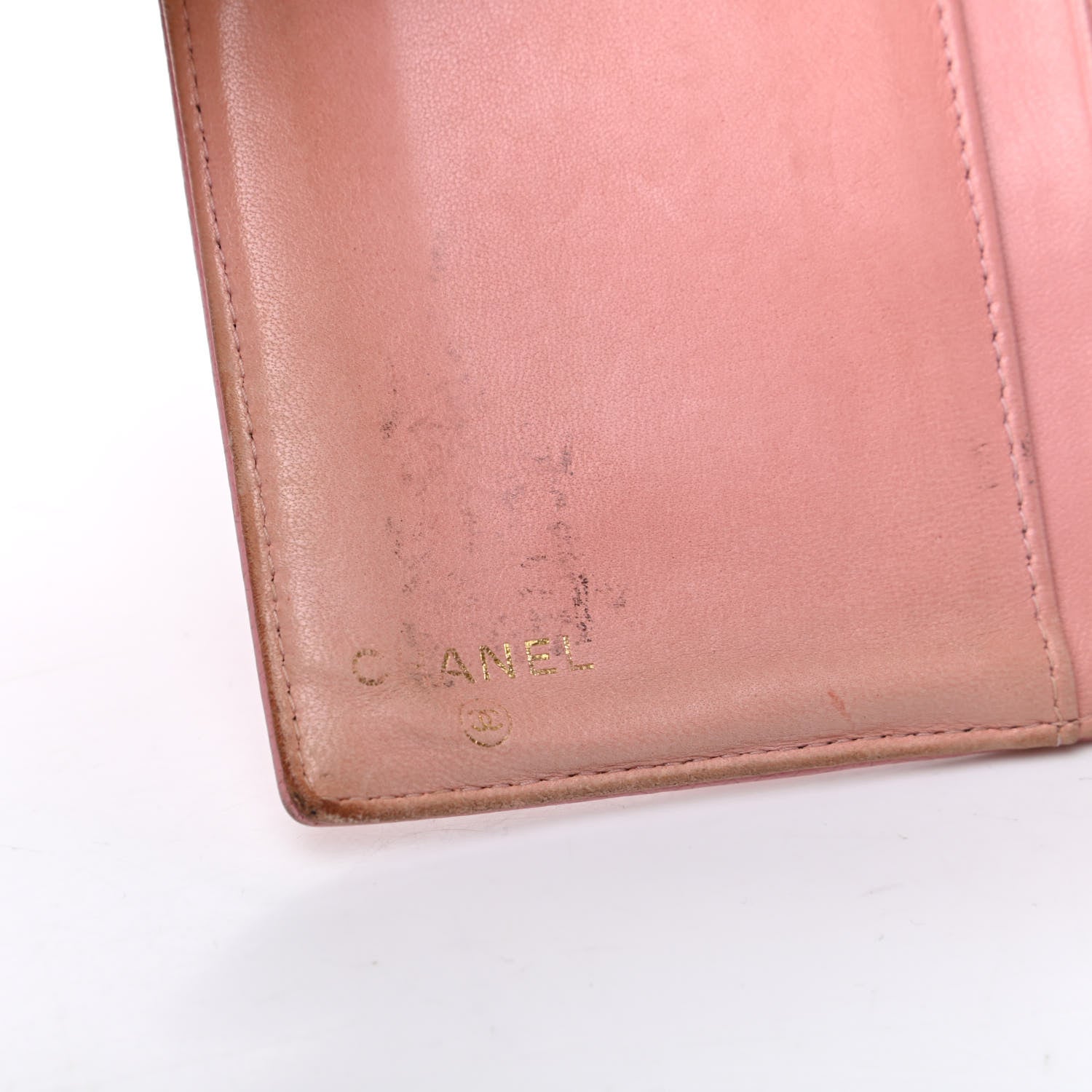 Chanel Caviar Timeless CC Compact French Wallet Pink 6 of 6