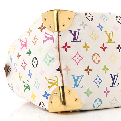 Louis Vuitton Monogram Multicolor Speedy 30 White 8 of 10