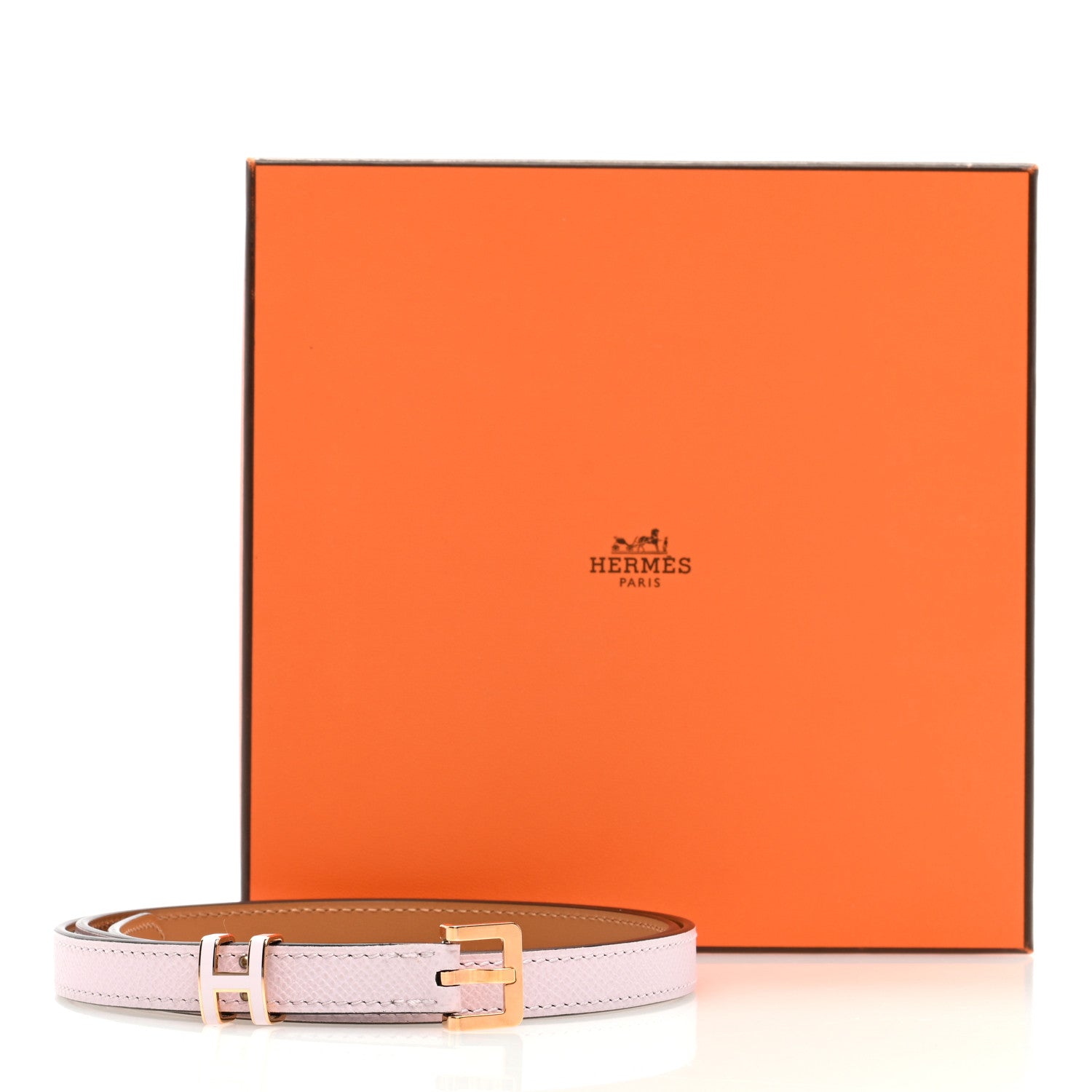Hermes Epsom 15mm Pop H Belt 90 36 Mauve Sylvestre 6 of 6