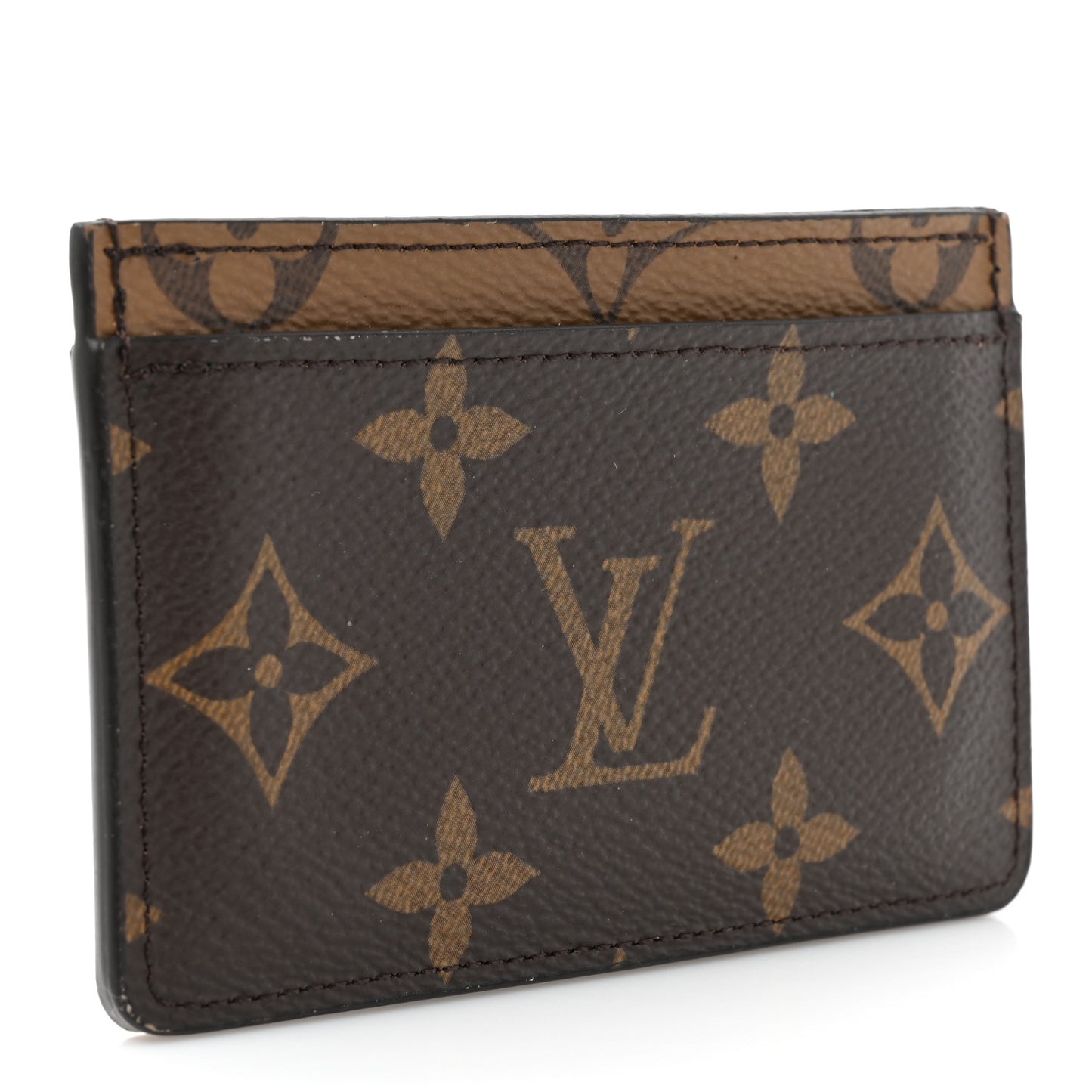 Reverse Monogram Card Holder