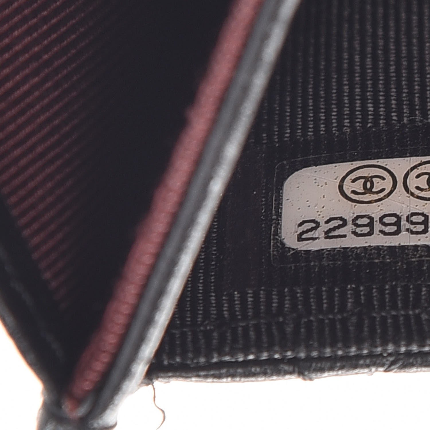 Chanel Lambskin Quilted Flap Card Holder Black 8 of 10