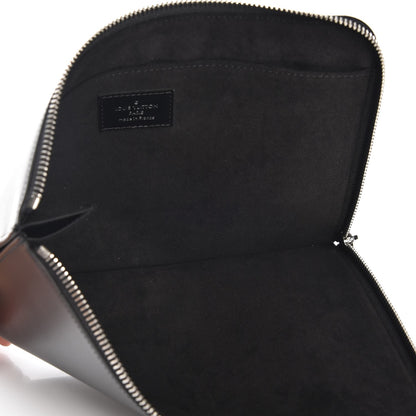Louis Vuitton Calfskin Souple Pochette Jour PM Black 5 of 6
