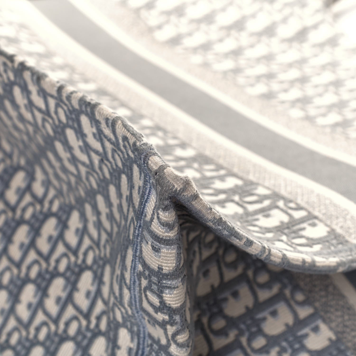 Christian Dior Oblique Large Book Tote Grey 12 of 12