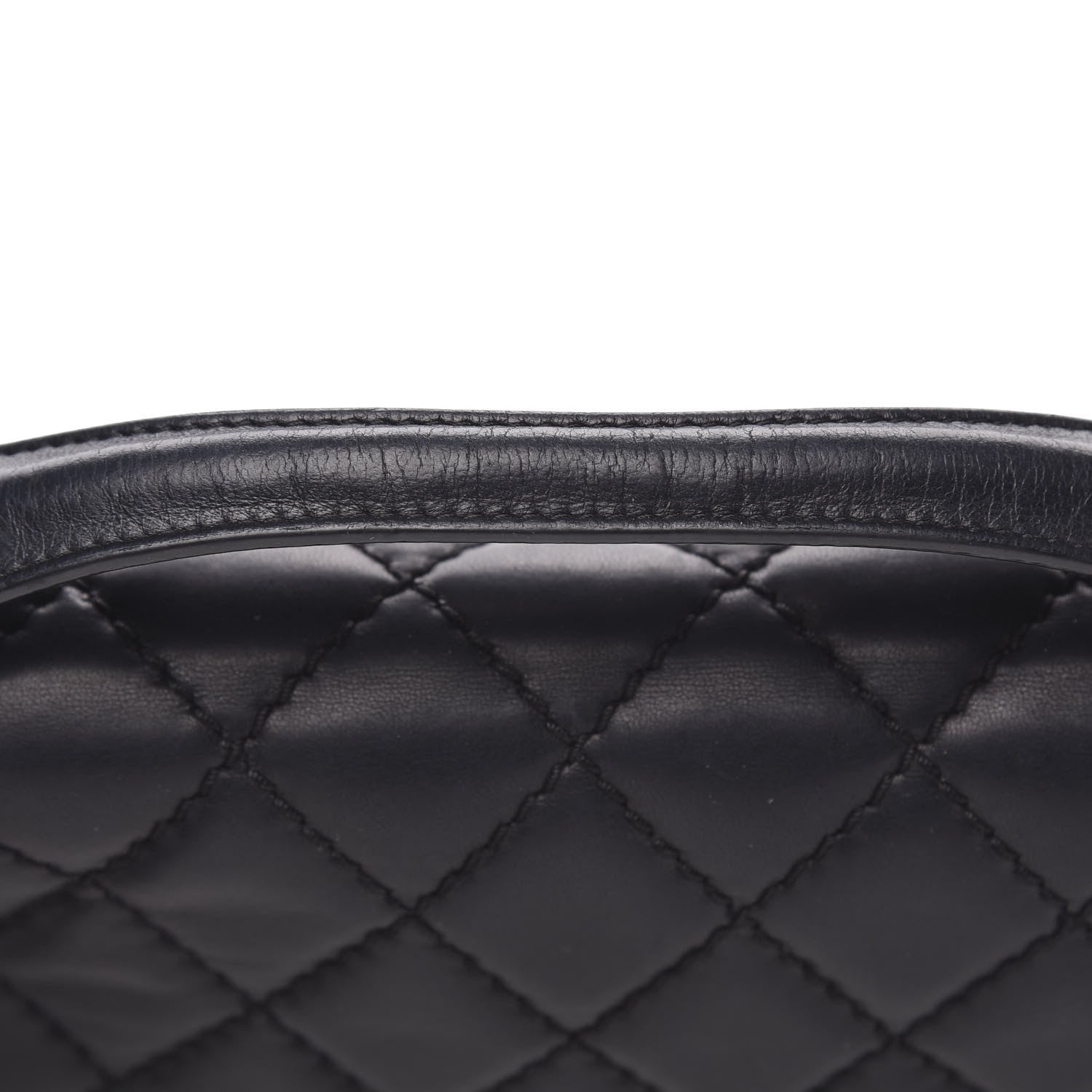 Chanel Lambskin Quilted Medium Easy Carry Flap Black 12 of 14
