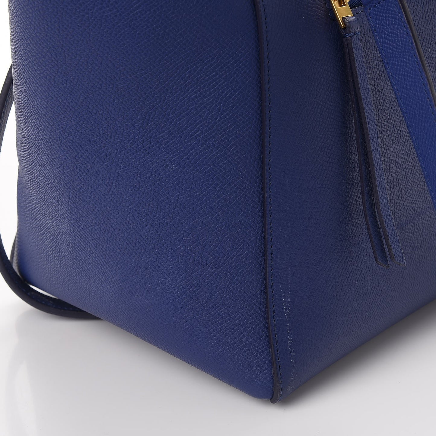 Grained Calfskin Mini Belt Bag Indigo