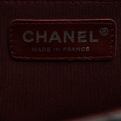 Chanel Lambskin Quilted Large Coco Rider Flap Black 6 of 10