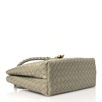 Bottega Veneta Nappa Intrecciato Medium Andiamo Shoulder Bag Travertine 4 of 12