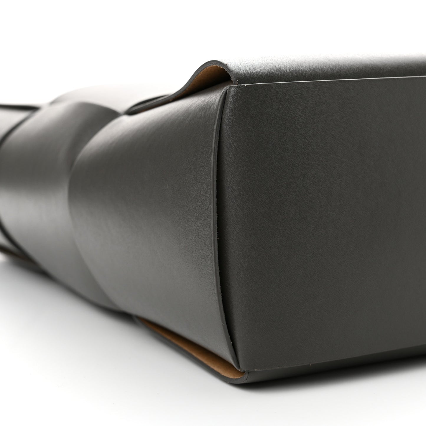 Nappa Maxi Intrecciato Large Arco Tote Grey