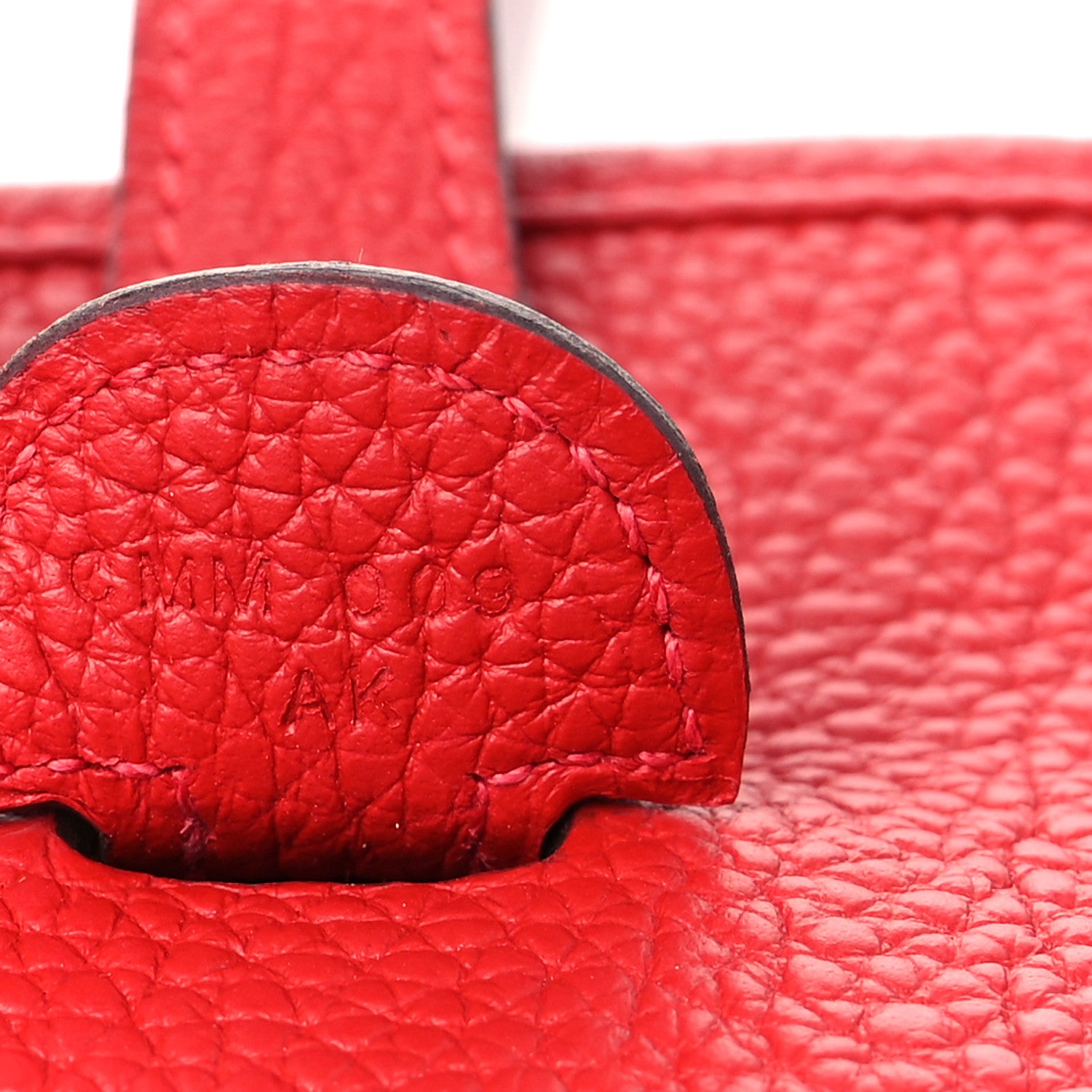 Hermes Taurillon Clemence Evelyne III PM Rouge Tomate 6 of 8