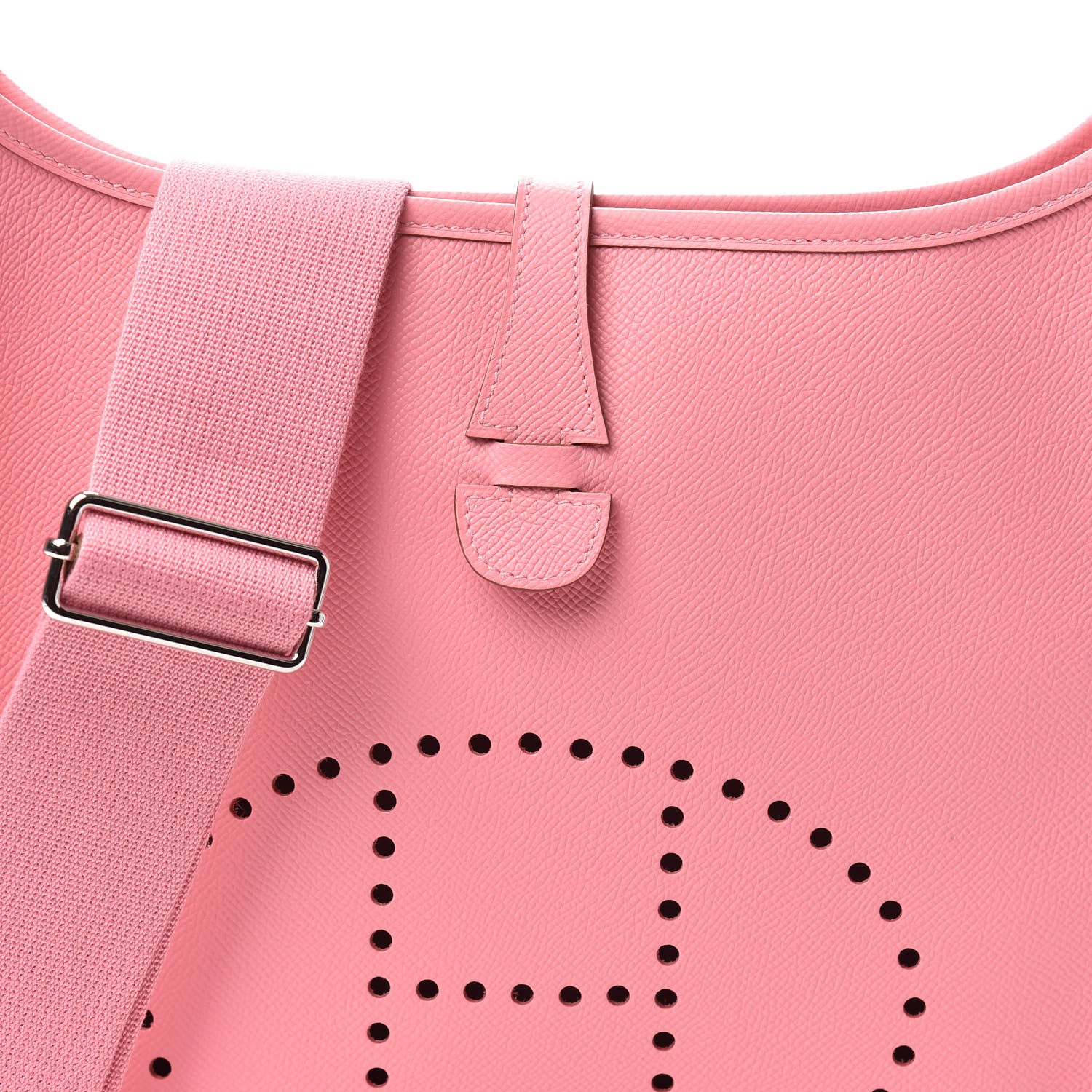 Hermes Epsom Evelyne III PM Rose Confetti 7 of 9