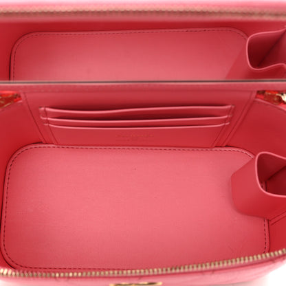 Chanel Shiny Caviar Quilted Pick Me Up Vanity Case Pink 6 of 11