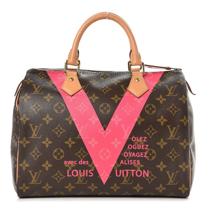 Louis Vuitton Monogram Speedy 30 V Grenade 1 of 7