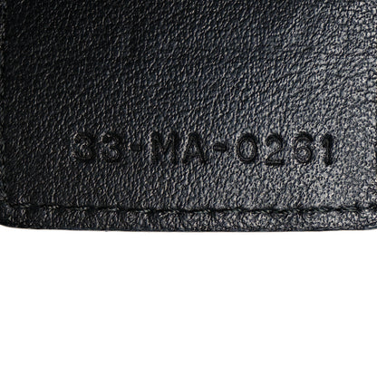 Christian Dior Canvas Embroidered Mizza Diortravel Zipped Pouch Black Grey 7 of 8