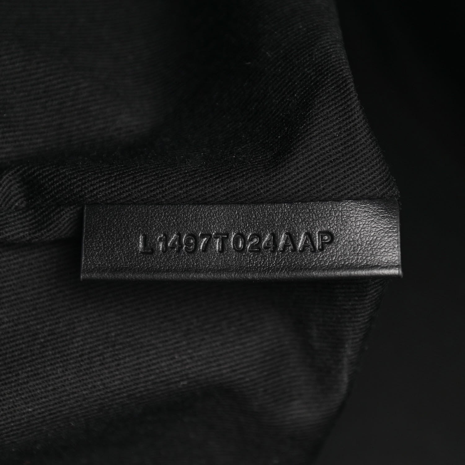 Tom Ford Coated Denim Logo T Screw Tote Black 7 of 10