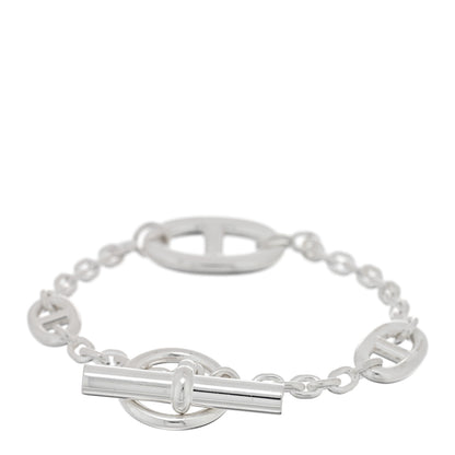 Hermes Sterling Silver Farandole Bracelet LG 2 of 4
