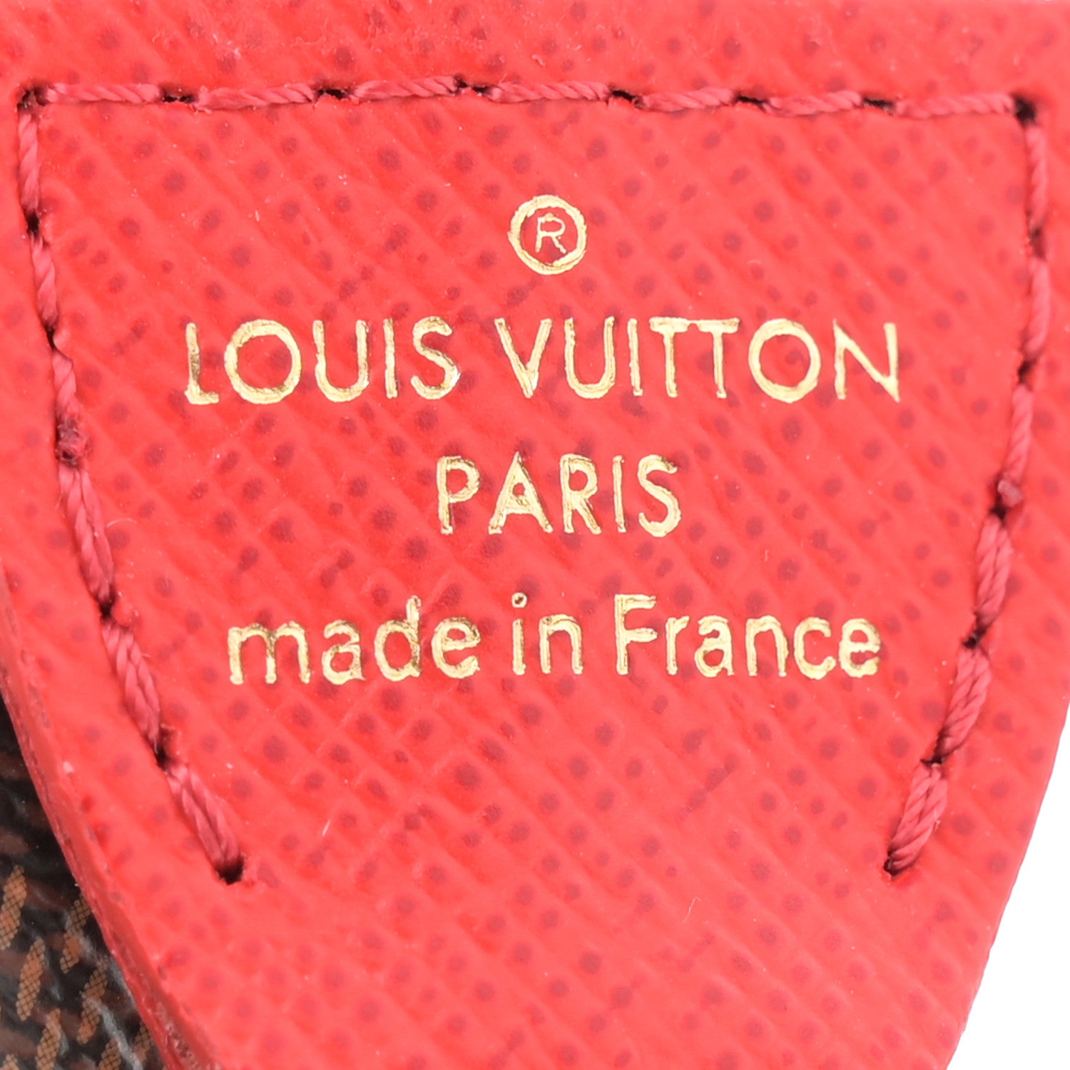 Louis Vuitton Damier Ebene 2019 Christmas Animation Mini Pochette Accessories Red 6 of 11
