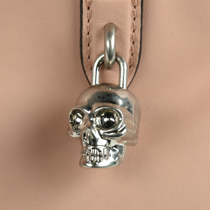 Alexander McQueen Calfskin Small Skull Padlock Zip Around Tote Boudoir 6 of 8