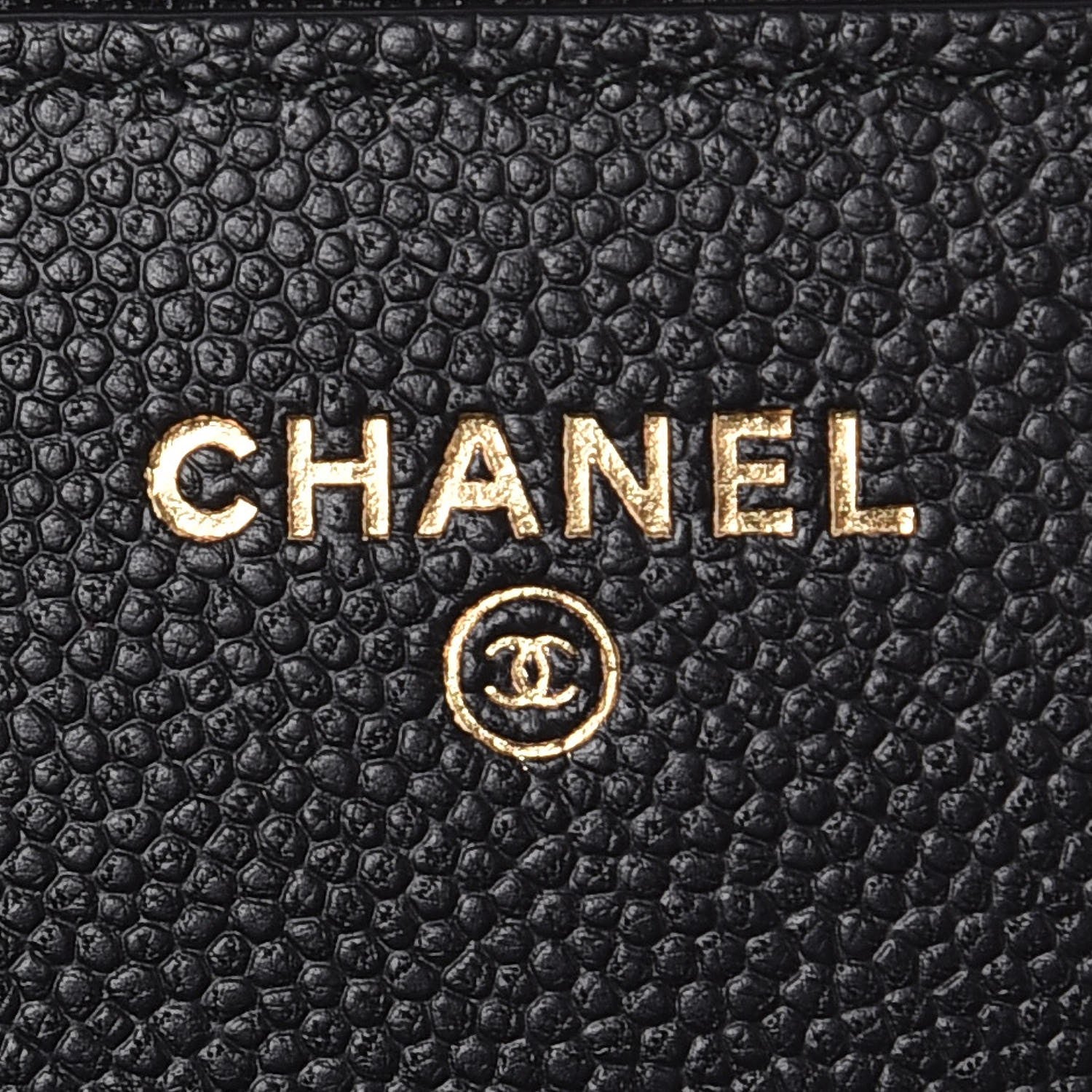 Chanel Caviar Quilted Boy Wallet On Chain WOC Black 6 of 9