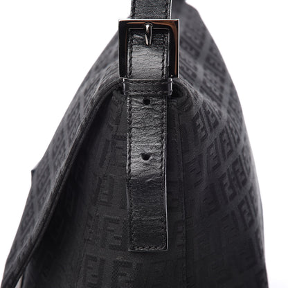 Fendi Zucchino Mama Baguette Black 12 of 15