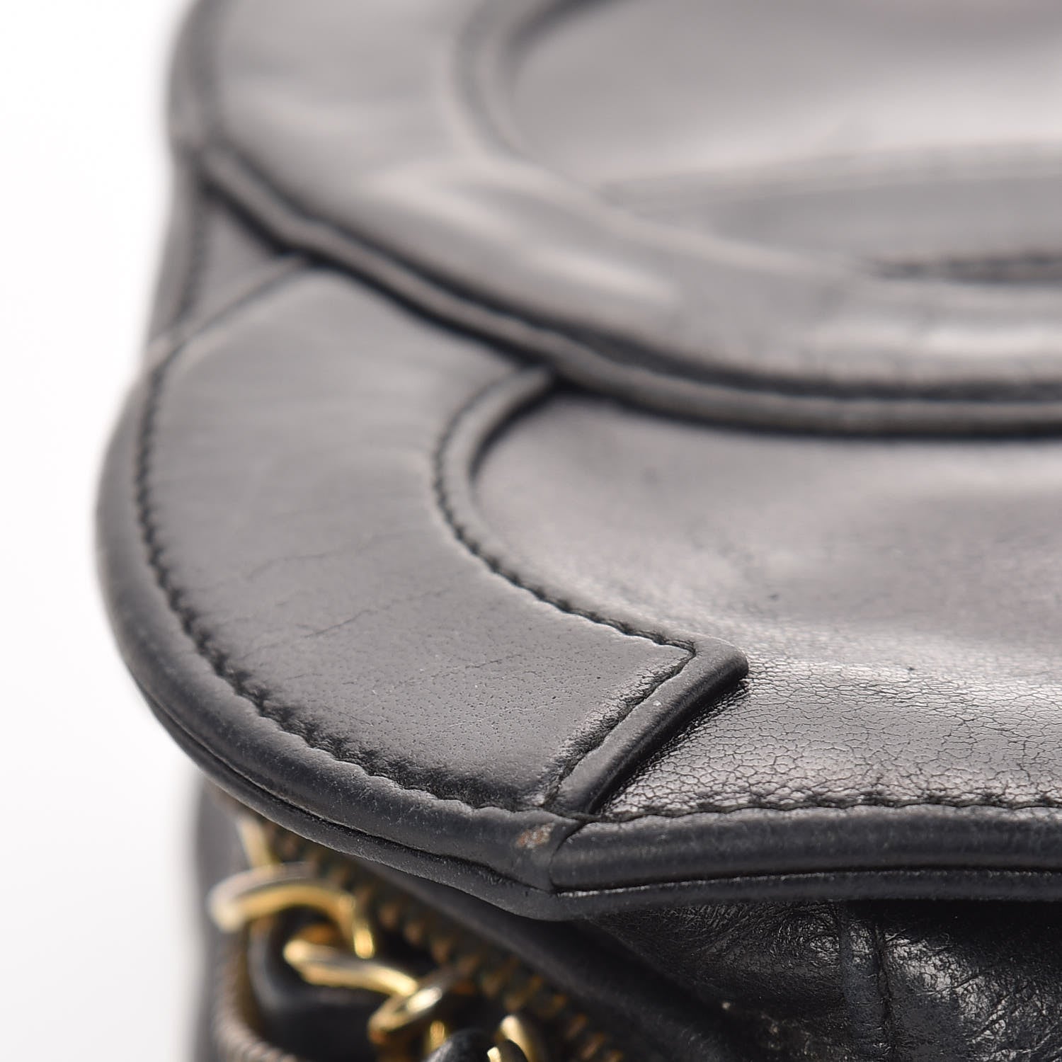 Chanel Lambskin Quilted CC Tassel Crossbody Black 15 of 18