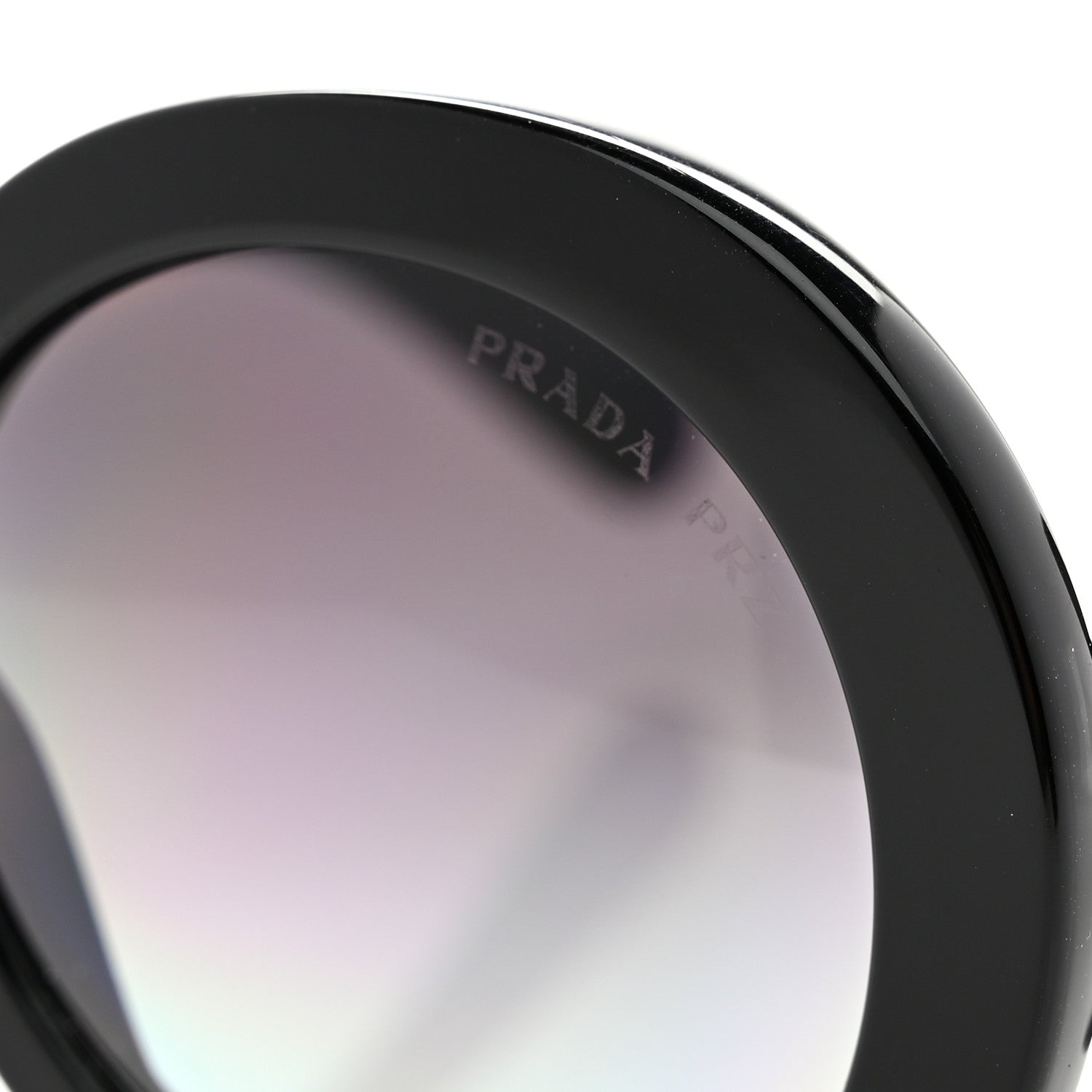 Prada Baroque Sunglasses SPR 27N Black 7 of 8