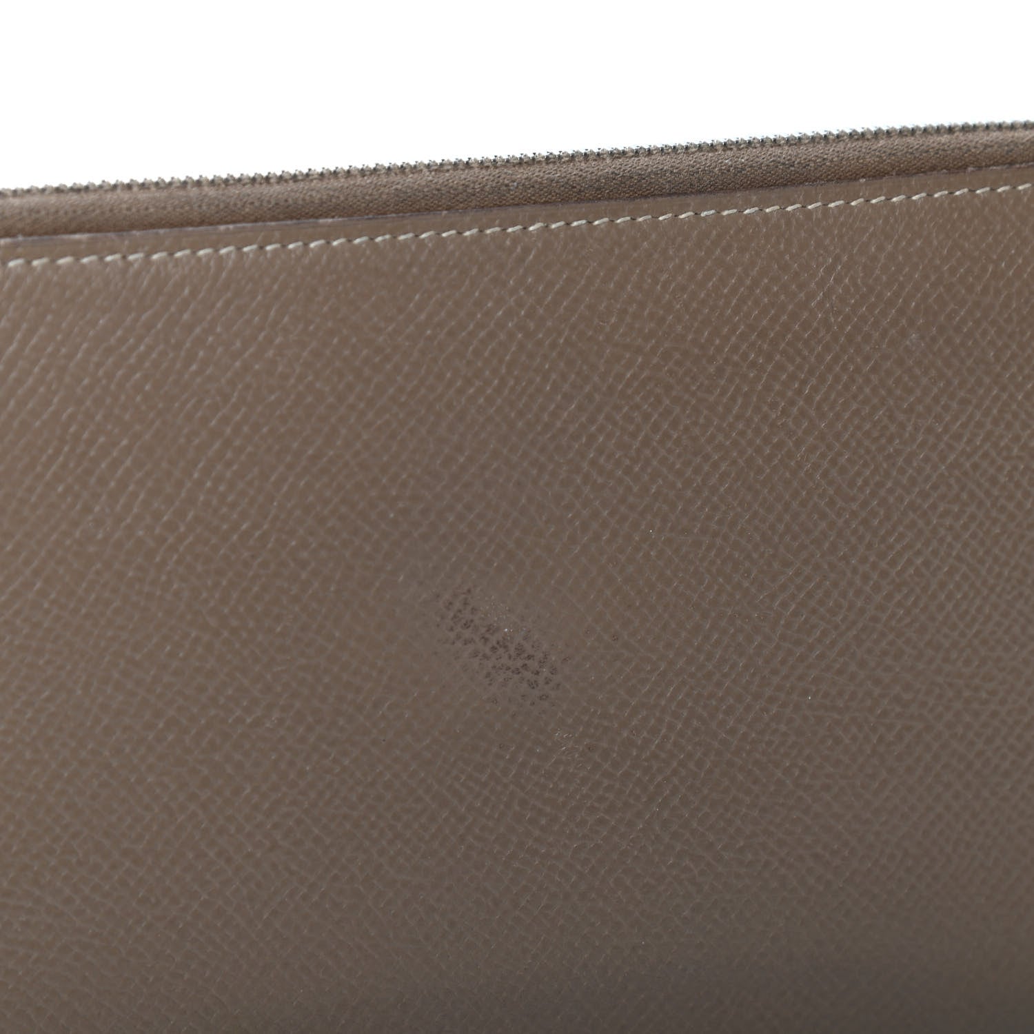 Hermes Epsom Silk'in Wallet Etoupe 6 of 6