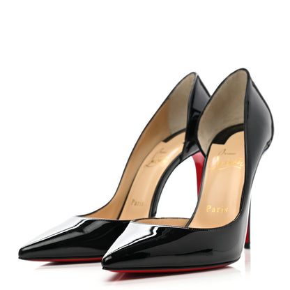 Christian Louboutin Patent Iriza 100 Pumps 39 Black 3 of 7