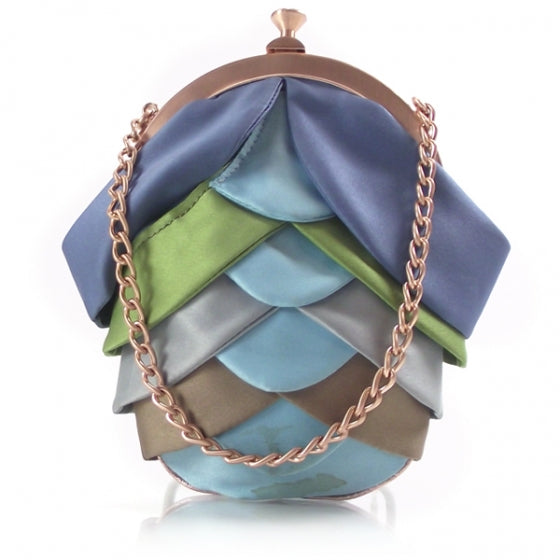Satin Beetle Pochette Coin Purse
