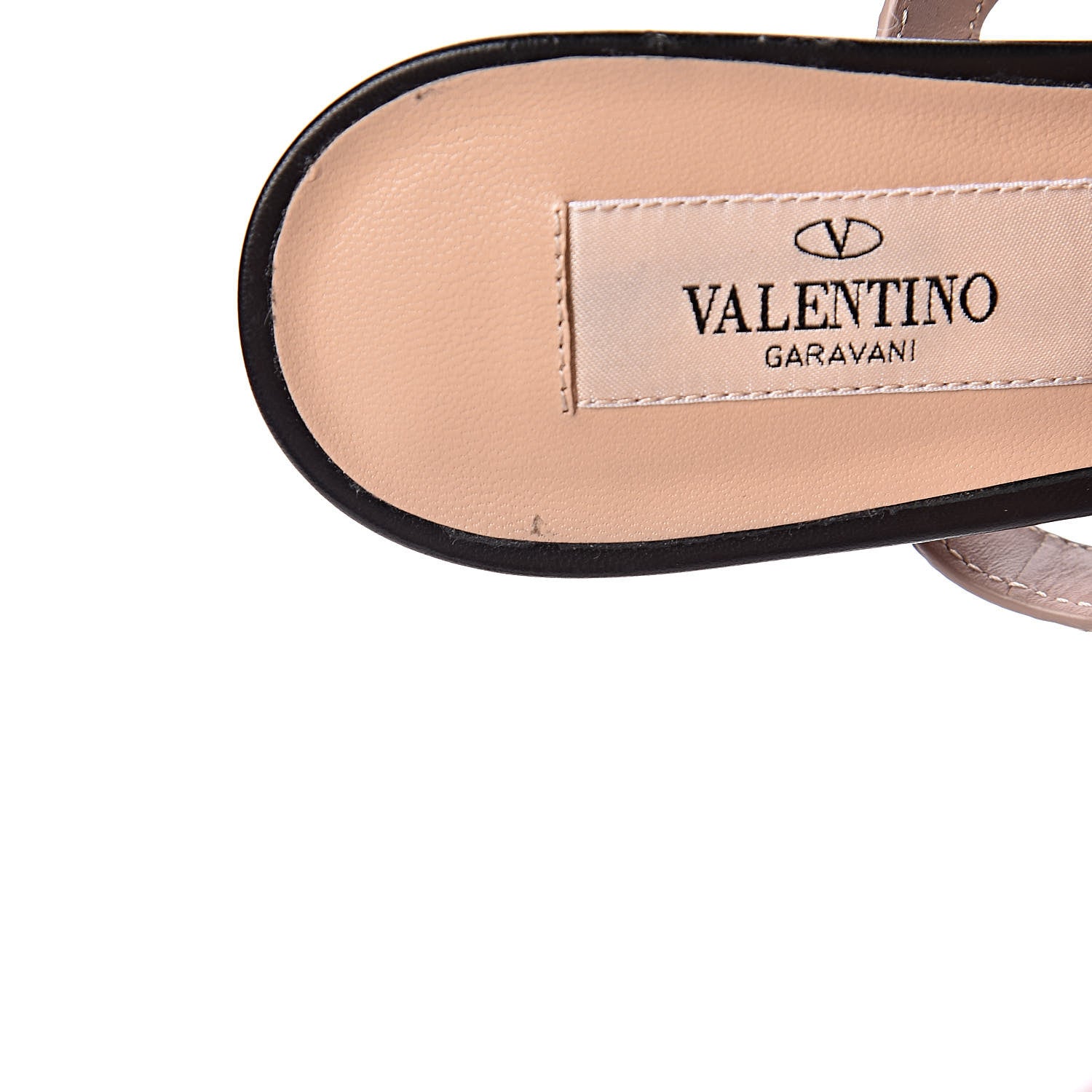 Valentino Garavani Nappa Rockstud Criss Cross 55mm Mules 38 Black Poudre 11 of 13