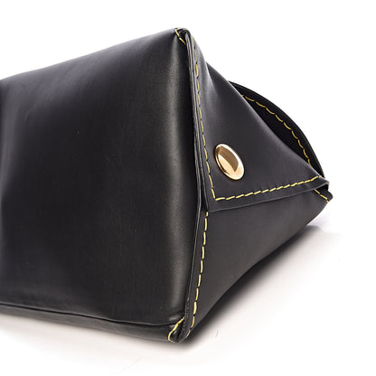 Celine Calfskin Orb Bag Black 9 of 10