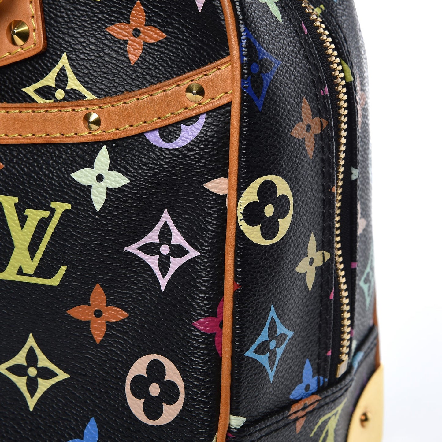 Monogram Multicolor Trouville Black