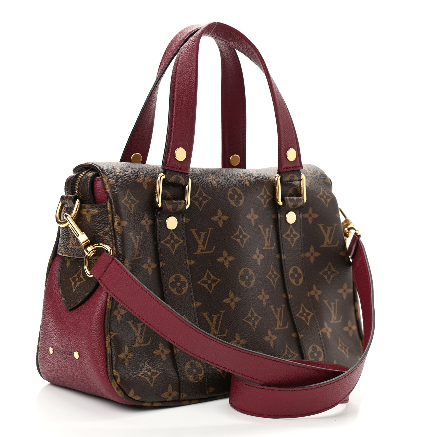 Louis Vuitton Monogram Manhattan NM Raisin 3 of 12